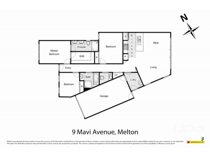9 Mavi Avenue, Melton VIC 3337 Floorplan