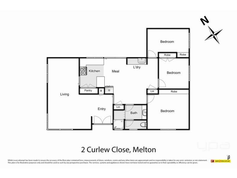 2 Curlew Close, Melton VIC 3337 Floorplan