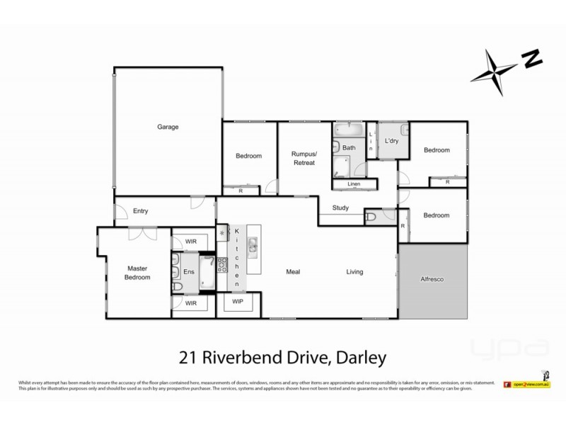 21 Riverbend Drive, Darley VIC 3340 Floorplan