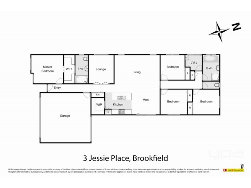 3 Jessie Place, Brookfield VIC 3338 Floorplan