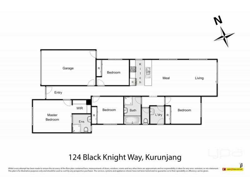 124 Black Knight Way, Kurunjang VIC 3337 Floorplan