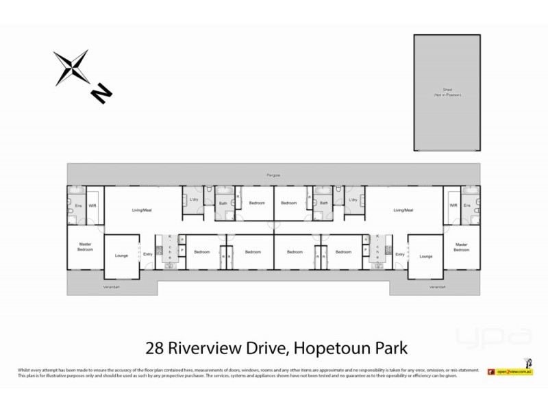 28 Riverview Drive, Hopetoun Park VIC 3340 Floorplan