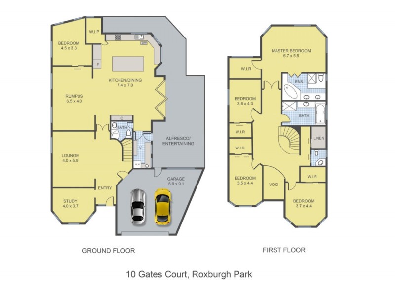 10 Gates Court, Roxburgh Park VIC 3064 Floorplan