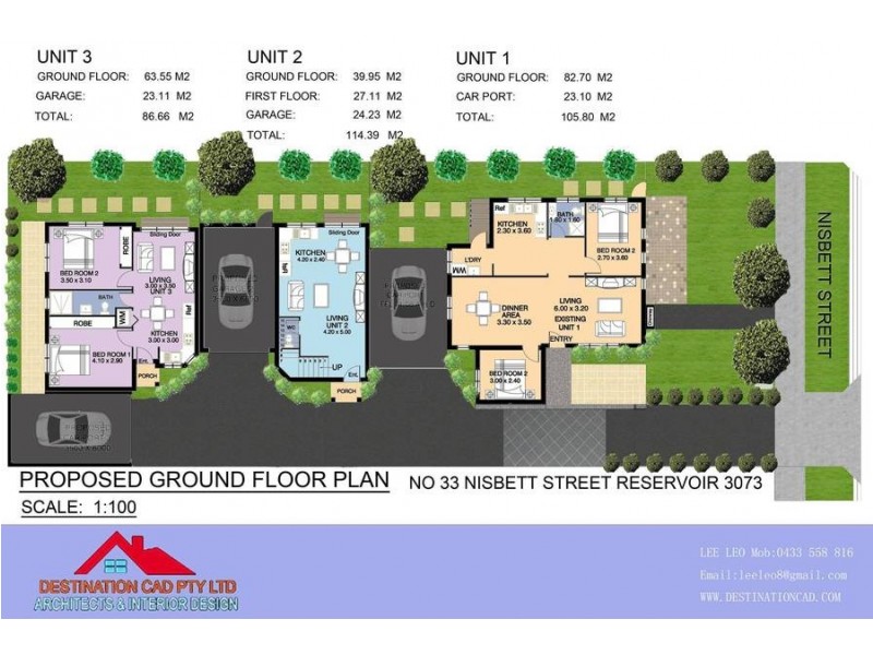 1,2,3/33 Nisbett Street, Reservoir VIC 3073