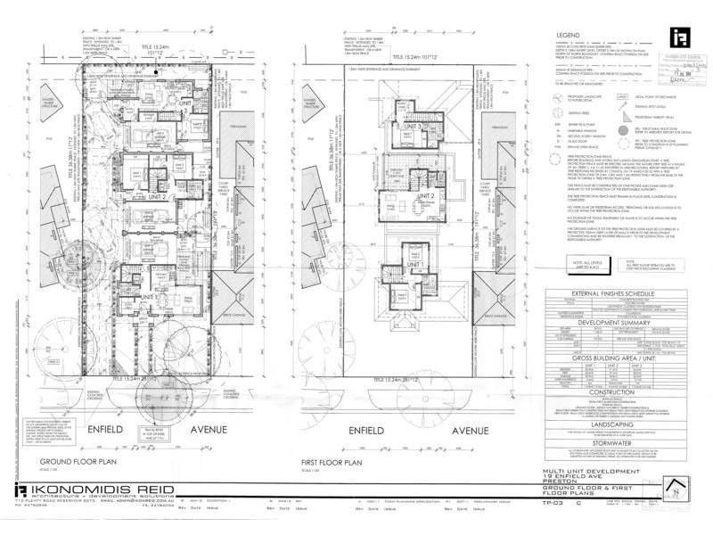 1-3/19 Enfield Avenue, Preston VIC 3072 Floorplan