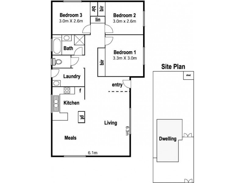 44 Beauchamp Street, Preston VIC 3072 Floorplan