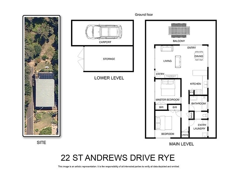22 St Andrews Drive, Rye VIC 3941 Floorplan