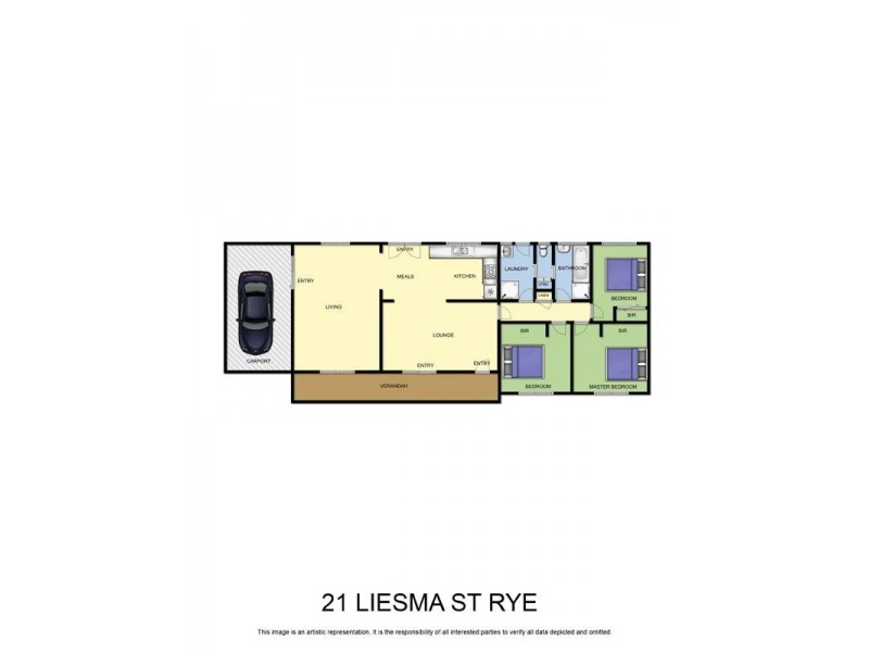 21 Liesma Street, Rye VIC 3941 Floorplan