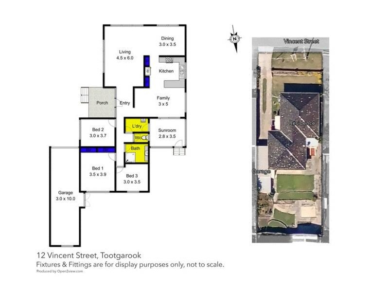 12 Vincent Street, Tootgarook VIC 3941 Floorplan