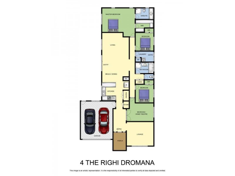 4 The Righi, Dromana VIC 3936 Floorplan