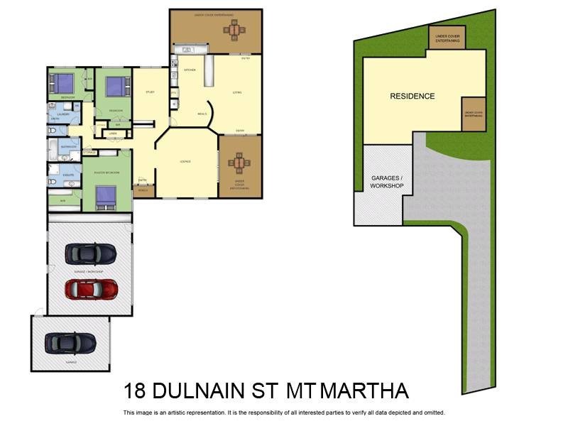 18 Dulnain Street, Mount Martha VIC 3934 Floorplan