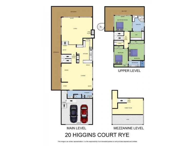 20 Higgins Court, Rye VIC 3941 Floorplan