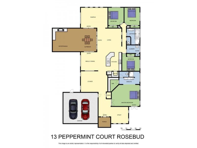 13 Peppermint Court, Rosebud VIC 3939 Floorplan