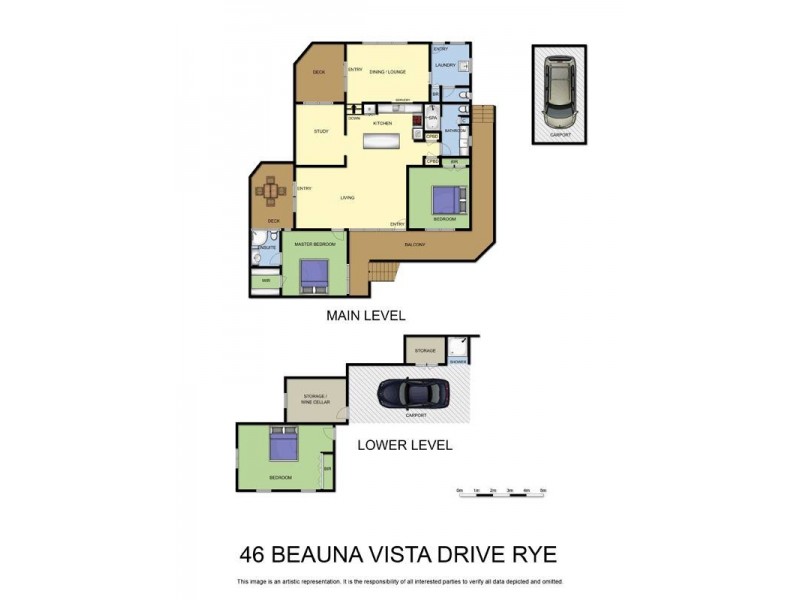 46 Beauna Vista Drive, Rye VIC 3941 Floorplan