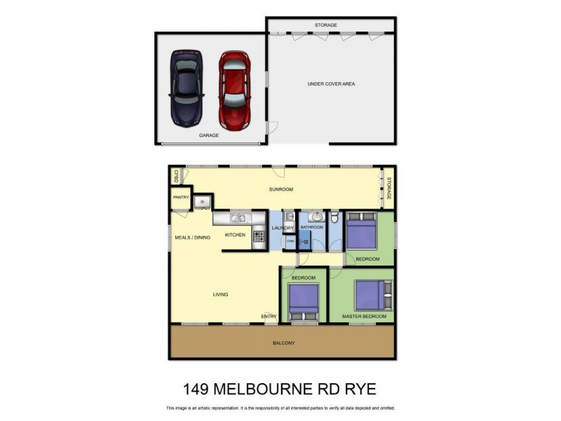 149 Melbourne Road, Rye VIC 3941 Floorplan