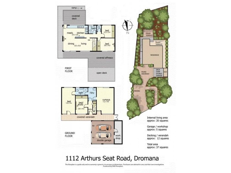 1112 Arthurs Seat Road, Dromana VIC 3936 Floorplan