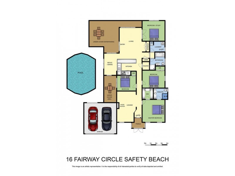 16 Fairway Circle, Safety Beach VIC 3936 Floorplan