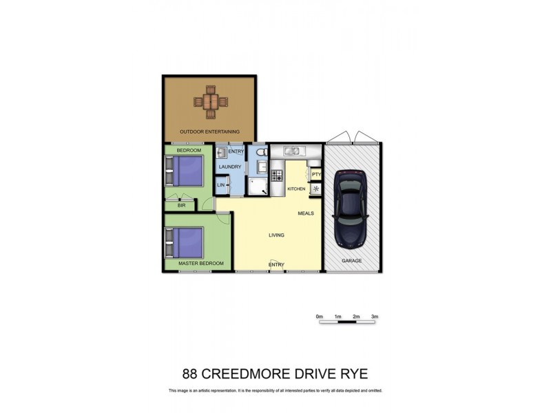 88 Creedmore Drive, Rye VIC 3941 Floorplan