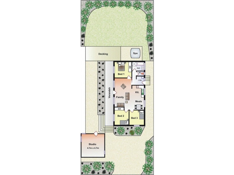 117 Melbourne Road, Rye VIC 3941 Floorplan