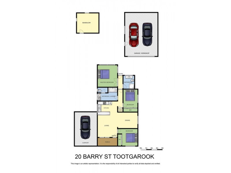20 Barry Street, Tootgarook VIC 3941 Floorplan