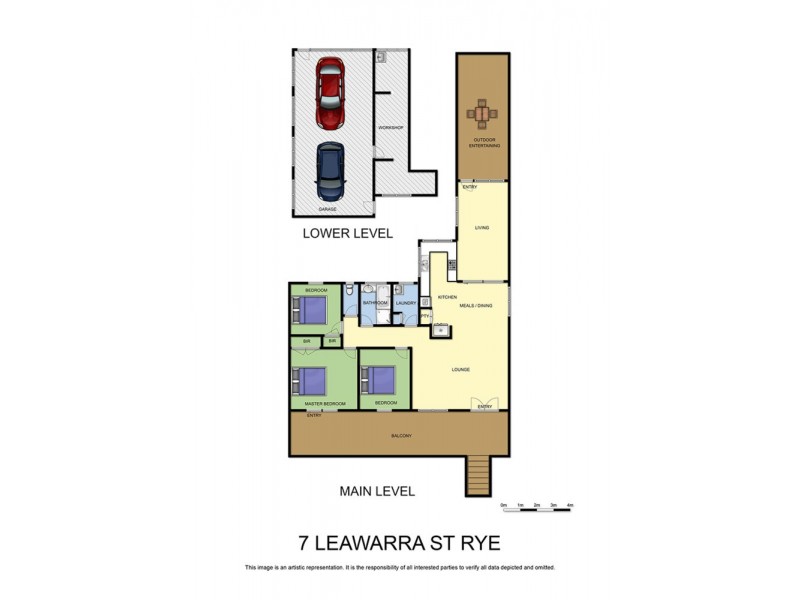 7 Leawarra Street, Rye VIC 3941 Floorplan
