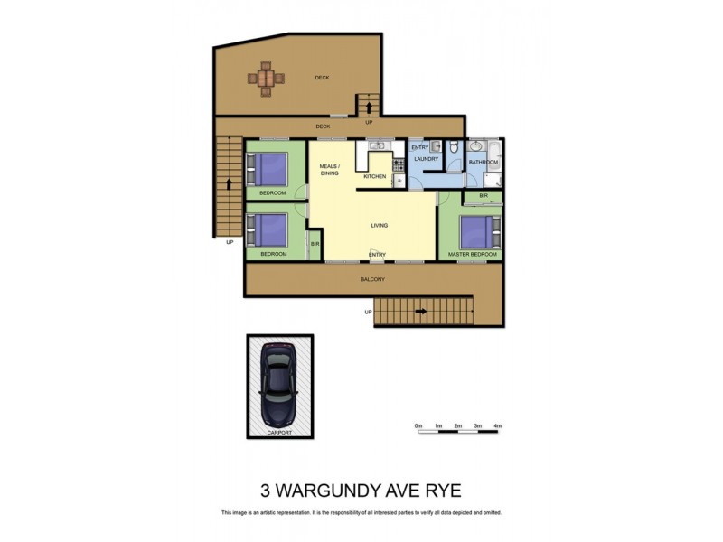 3 Wargundy Avenue, Rye VIC 3941 Floorplan