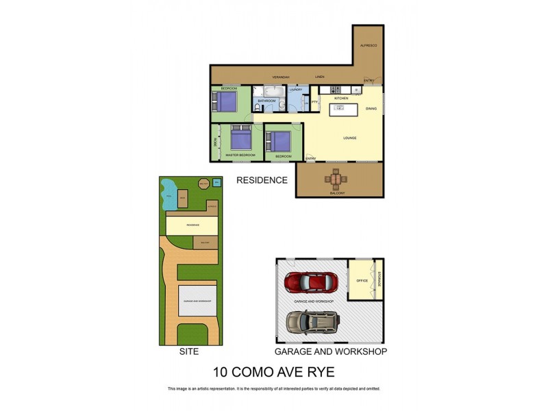 10 Como Avenue, Rye VIC 3941 Floorplan