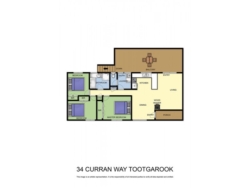 34 Curran Way, Tootgarook VIC 3941 Floorplan