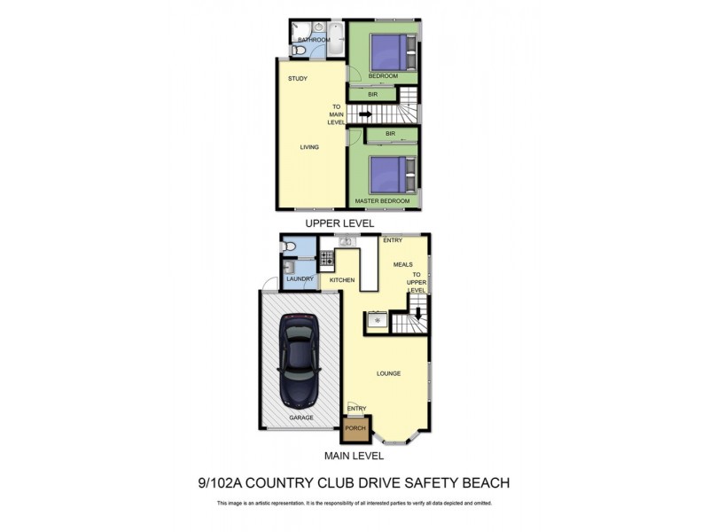 9/102a Country Club Drive, Safety Beach VIC 3936 Floorplan