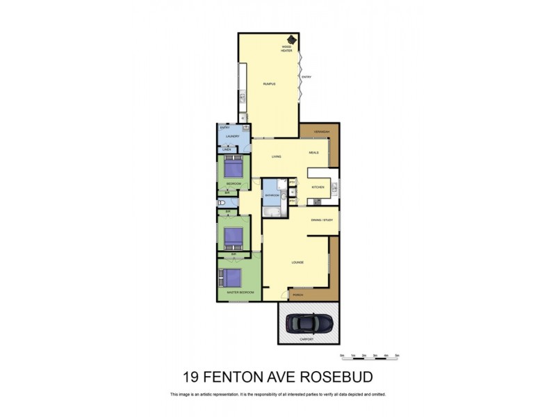 19 Fenton Avenue, Rosebud VIC 3939 Floorplan