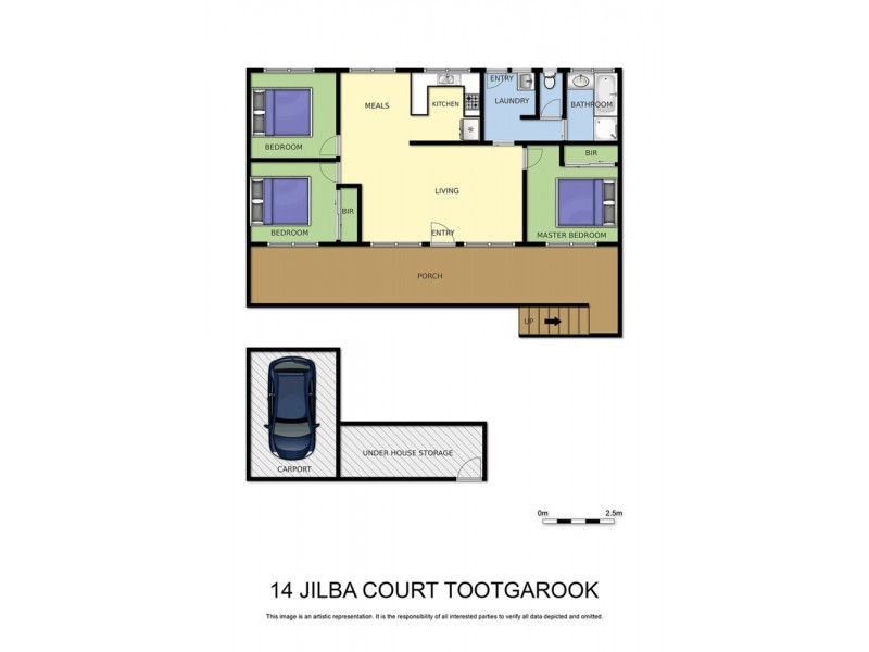 14 Jilba Court, Tootgarook VIC 3941 Floorplan