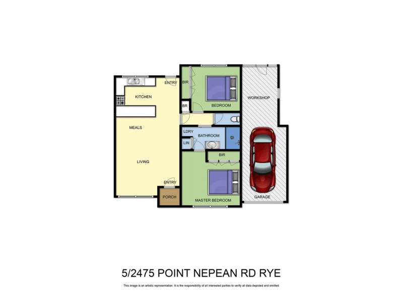 5/2475 Point Nepean Road, Rye VIC 3941 Floorplan