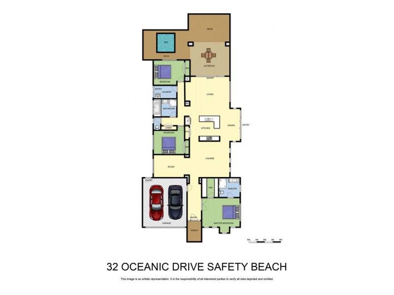 32 Oceanic Drive, Safety Beach VIC 3936 Floorplan