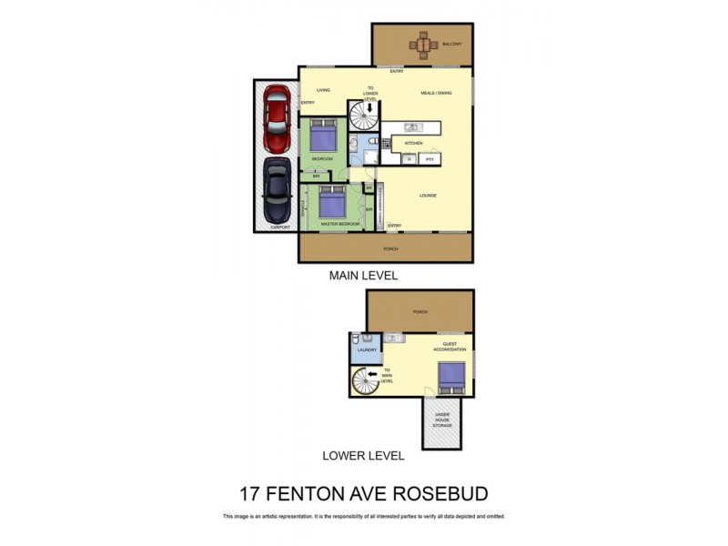 17 Fenton Avenue, Rosebud VIC 3939 Floorplan