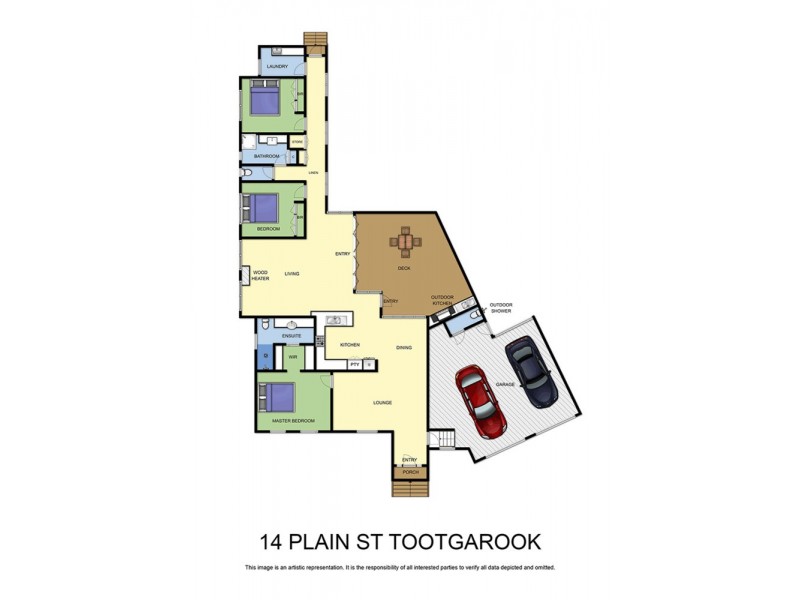 14 Plain Street, Tootgarook VIC 3941 Floorplan