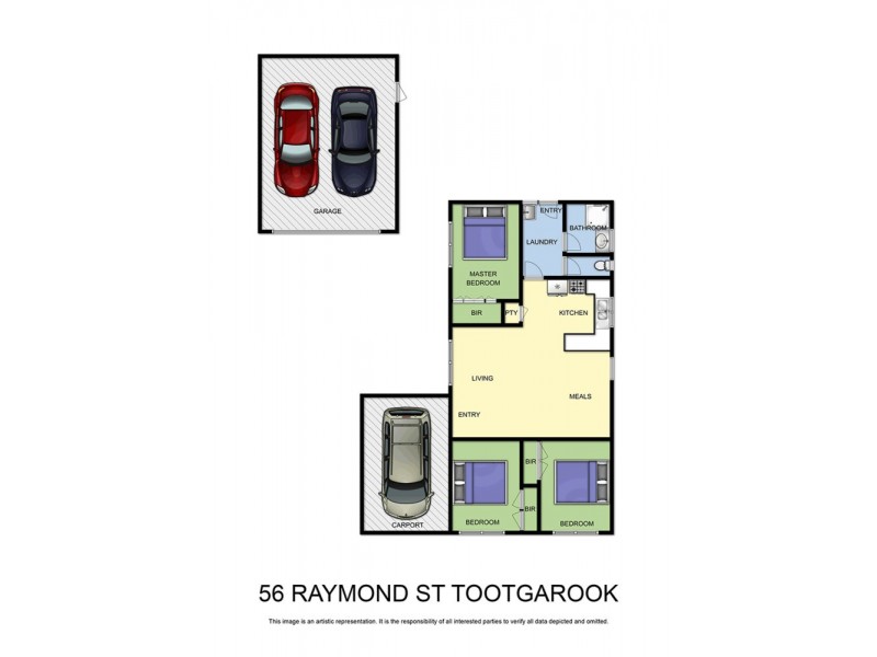 56 Raymond Street, Tootgarook VIC 3941 Floorplan