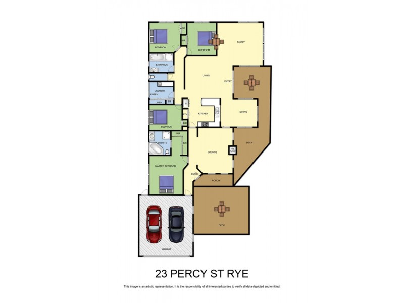 23 Percy Street, Rye VIC 3941 Floorplan