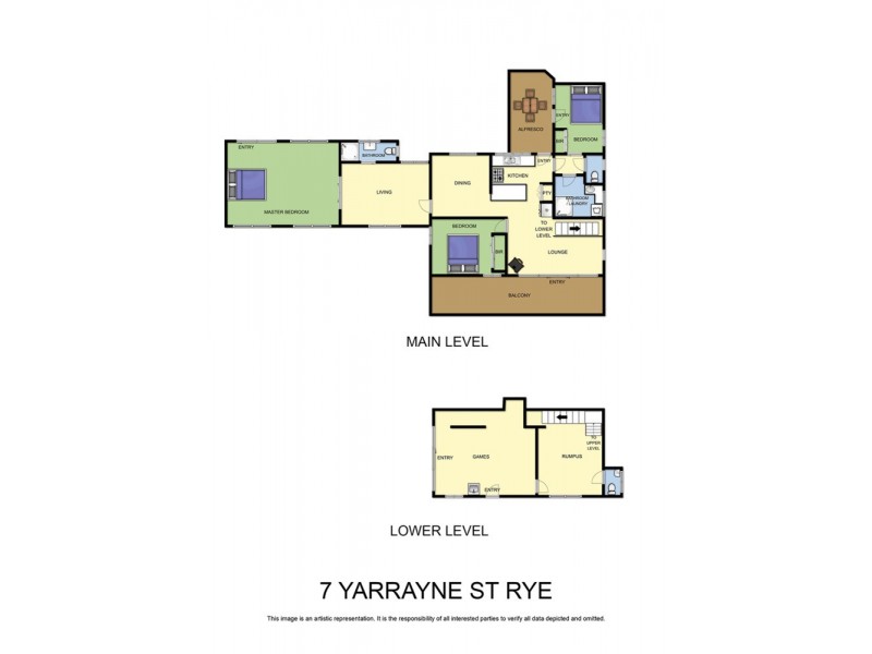 7 Yarrayne Street, Rye VIC 3941 Floorplan