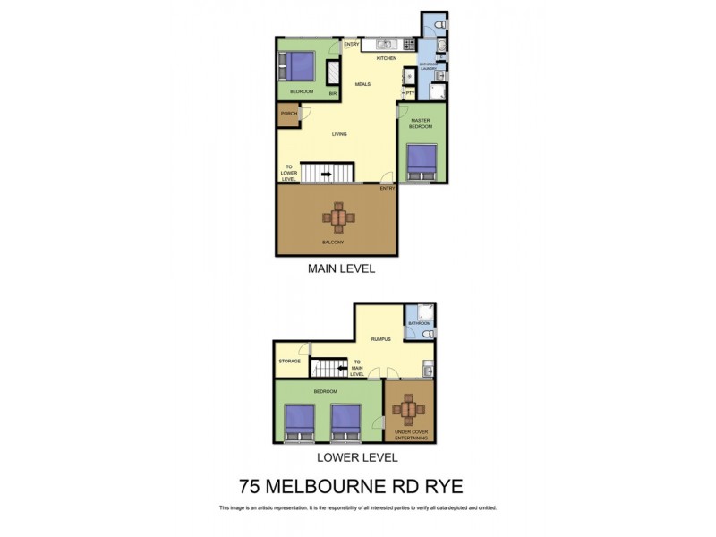75 Melbourne Road, Rye VIC 3941 Floorplan