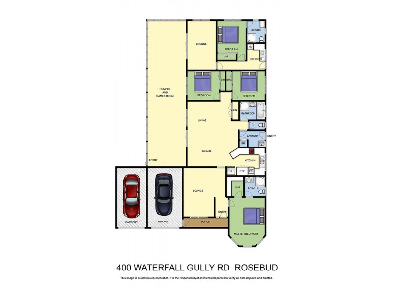 400 Waterfall Gully Road, Rosebud VIC 3939 Floorplan