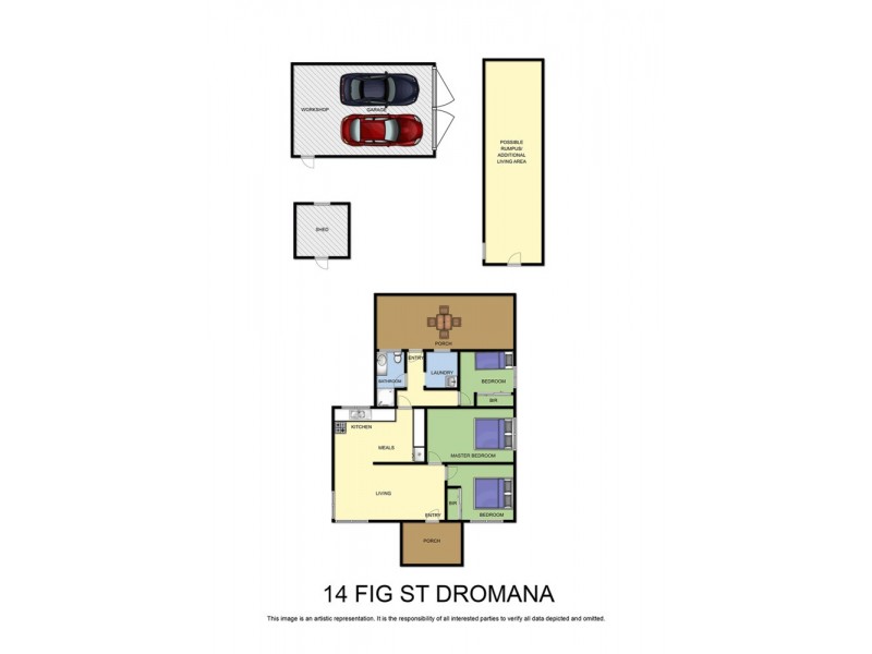 14 Fig Street, Dromana VIC 3936 Floorplan