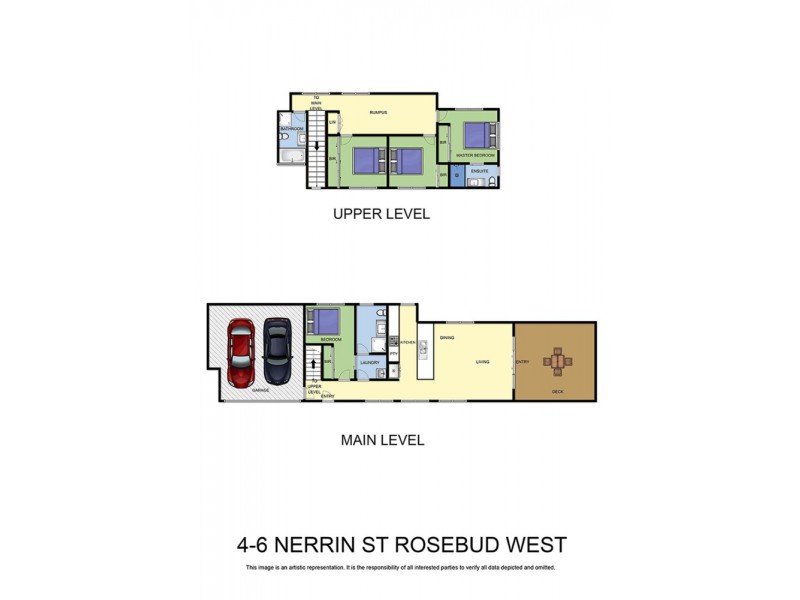 4/6 Nerrin Street, Rosebud West VIC 3940 Floorplan
