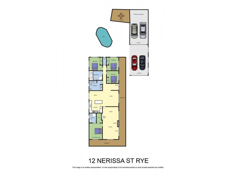 12 Nerissa Street, Rye VIC 3941 Floorplan