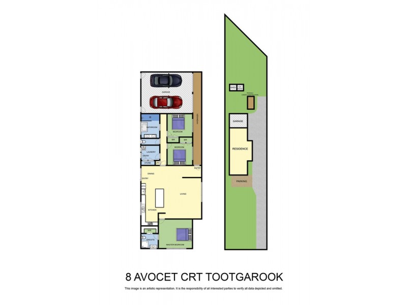 8 Avocet Court, Tootgarook VIC 3941 Floorplan