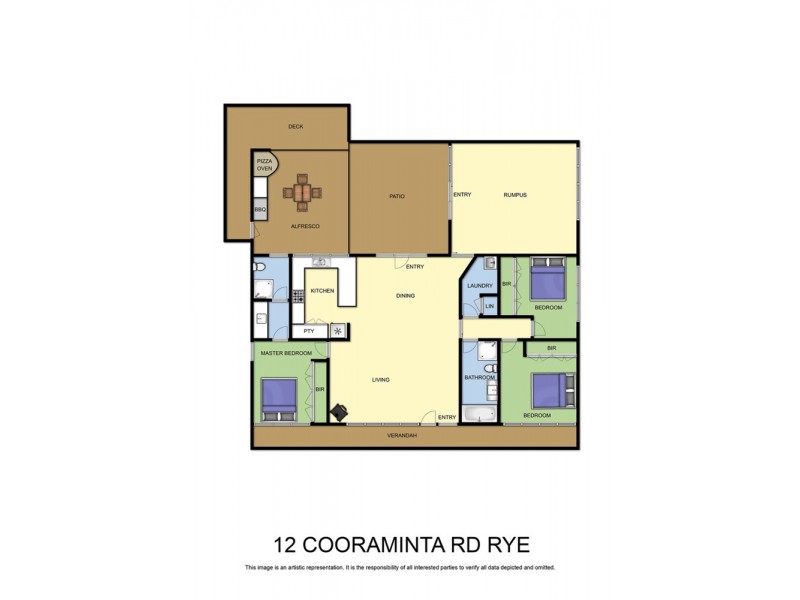 12 Cooraminta Road, Rye VIC 3941 Floorplan
