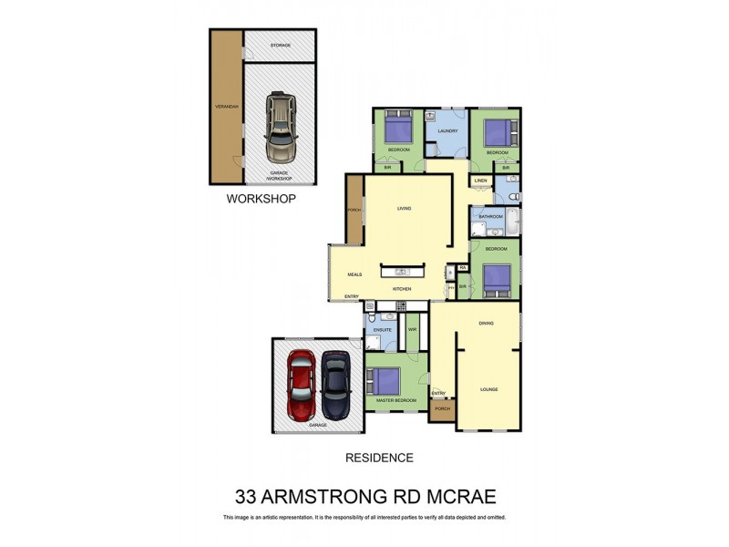 33 Armstrong Road, Mccrae VIC 3938 Floorplan