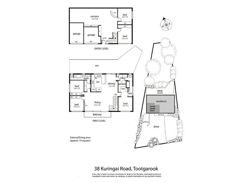 38 Kuringai Road, Tootgarook VIC 3941 Floorplan