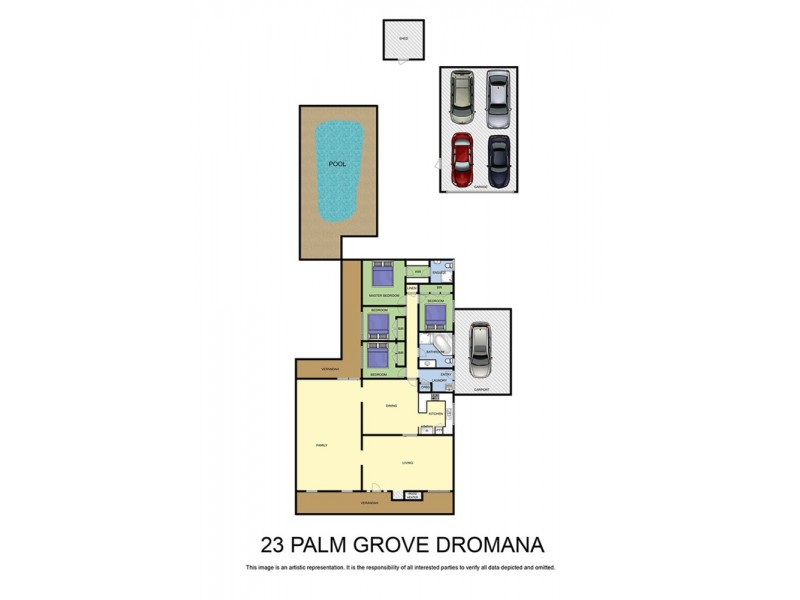 23 Palm Grove, Dromana VIC 3936 Floorplan