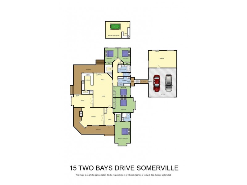 15 Two Bays Drive, Somerville VIC 3912 Floorplan