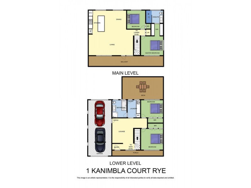 1 Kanimbla Court, Rye VIC 3941 Floorplan